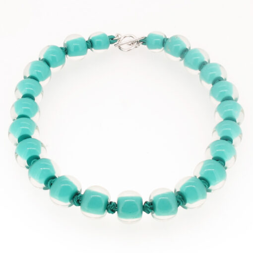 Necklace Turquoise T-Bar 52cm (Bead size 4)
