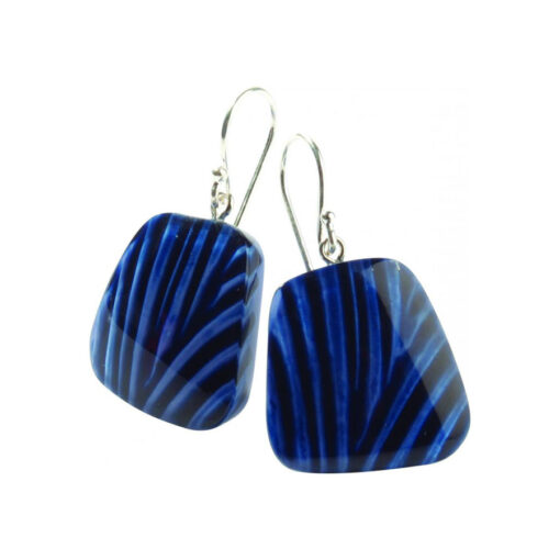 Earrings Blue (20mm Tall)