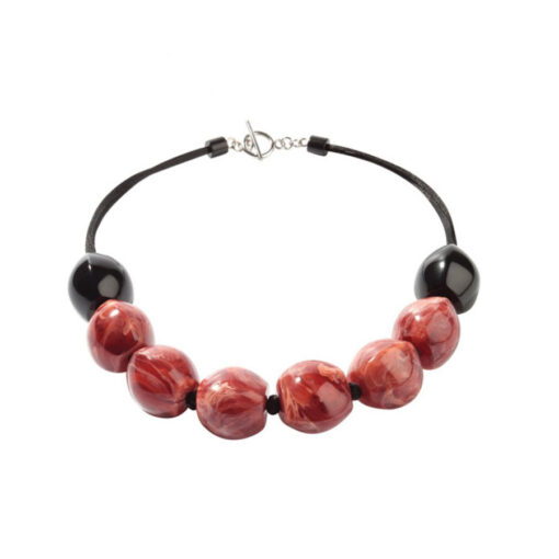 Necklace Red T-Bar (50cm)
