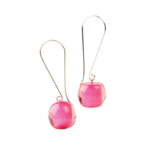 Earrings Pink Bead size 5