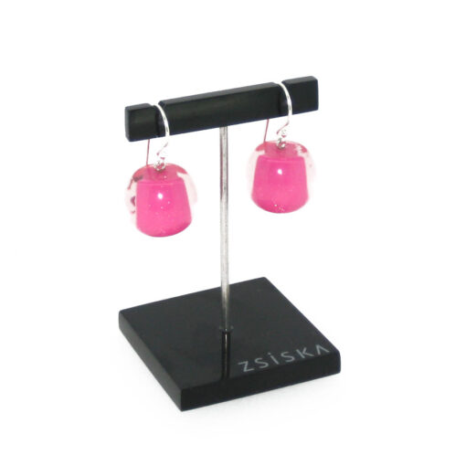 Earrings Pink Bead size 5