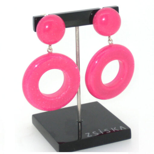 Earrings Pink Stud