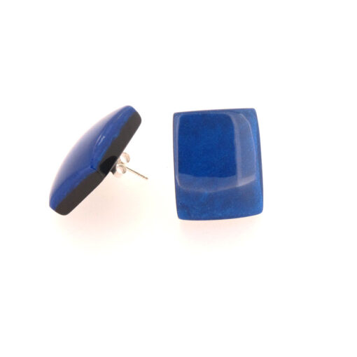 Earrings Blue Studs (Bead Size 1)