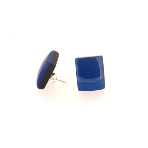 Earrings Blue Studs (Bead Size 2)