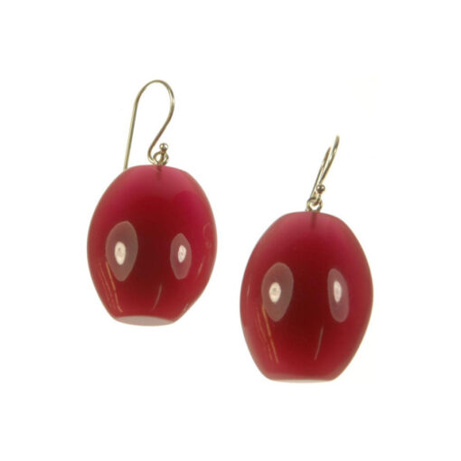 Earrings Cherry (20mm x 30mm)
