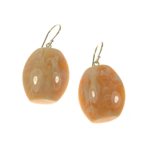 Earrings Cream (20mm x 30mm)