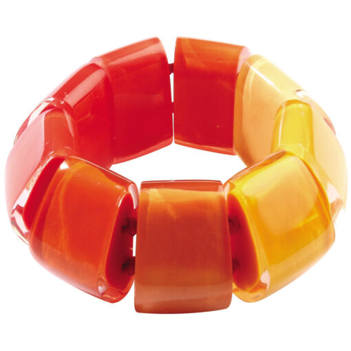 Bracelet Oranges Melody - Elastic band (40mm High) (L)