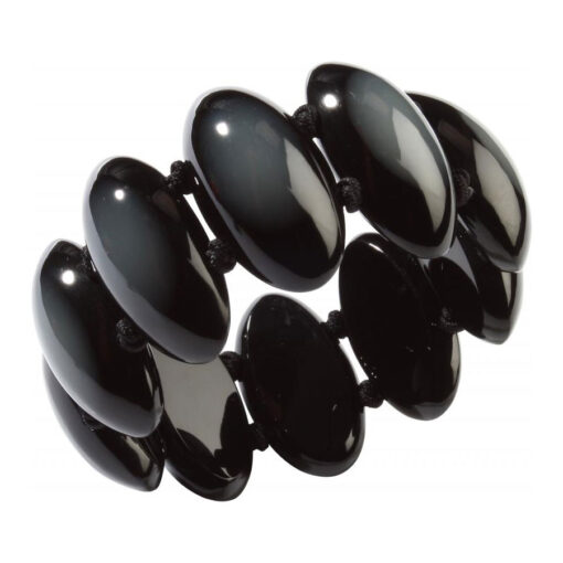 Bracelet Black Elastic Band (L)