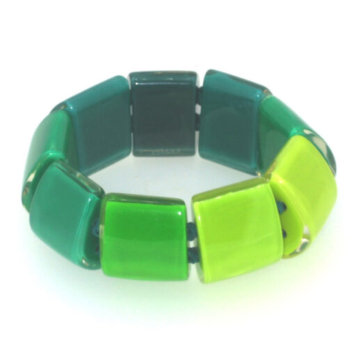 Bracelet Greens Melody - Elastic band (40mm High) (L)
