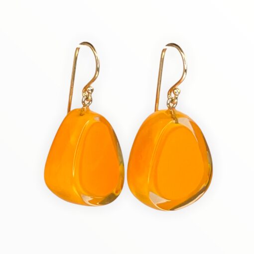 Earrings Orange Melody(20mm Tall)