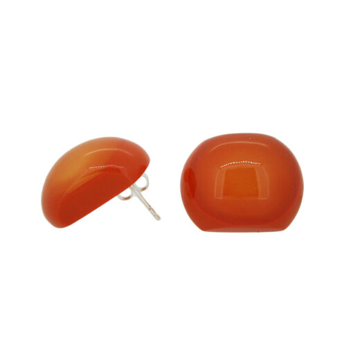 Earrings Tangerine - Stud (20mm Tall)