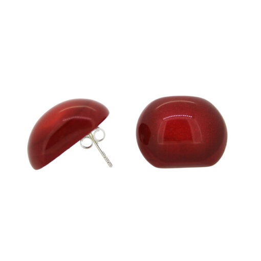 Earrings Ruby - Stud (20mm Tall)