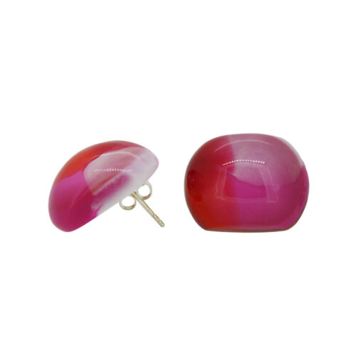 Earrings Pink Candy - Stud (20mm Tall)