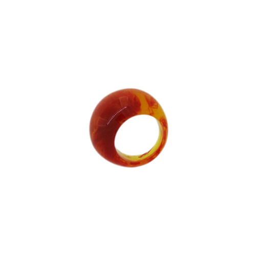 Ring Orange Marble