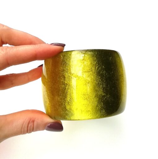 Bracelet Silver/Green (55mm Width) - Image 3