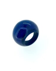 Ring Silvery Blue