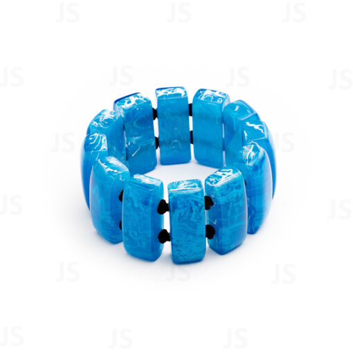 Bracelet Blue Marble - Elastic Band (M)