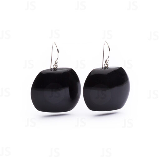 Earrings Matt Black (Bead Size 1 - 35mm)