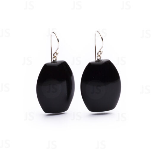 Earrings Matt Black (20mm x 30mm)