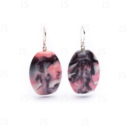 Earrings Purple (20mm x 30mm)