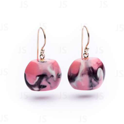 Earrings Purple (Bead size 4)
