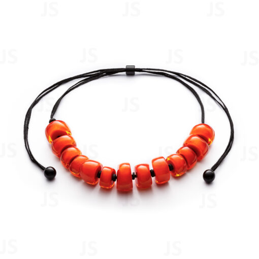 Necklace Orange (Adjustable)