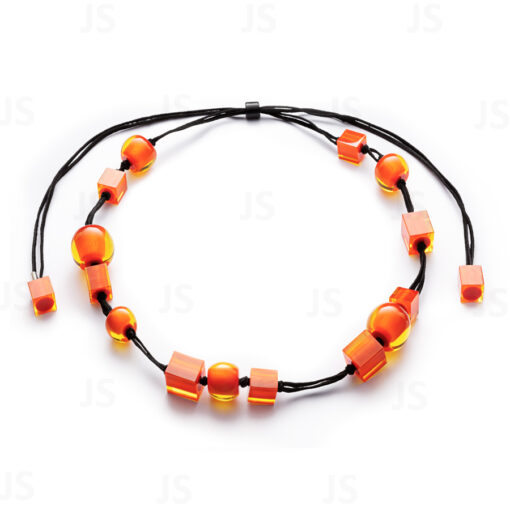Necklace Orange (Adjustable)
