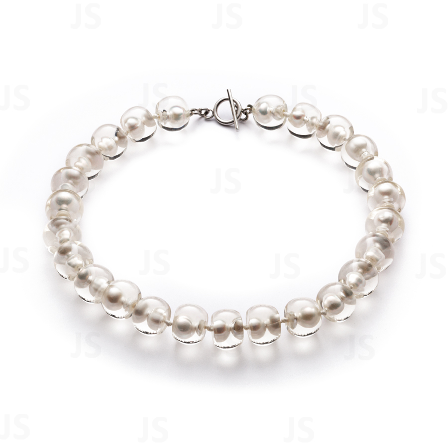 Necklace Pearls TBar Bead Size 5 (46cm) Zsiska Jewellery on Sale