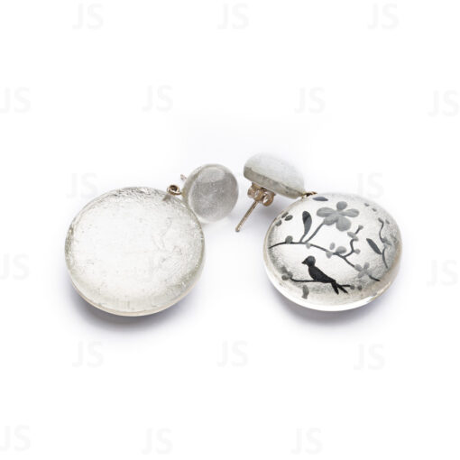 Earrings Silver (30mm Big Diameter)