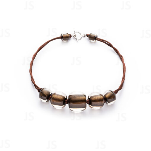 Necklace Bronze T-Bar (52cm) Bead Size 1-3