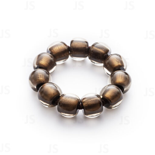 Bracelet Bronze - Elastic band (Bead size  3)