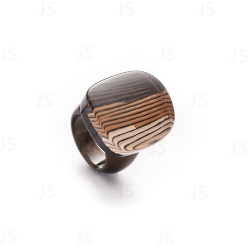 Ring Zilk Brown (28mm)