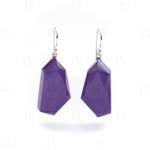 Earrings Purple (30mm)