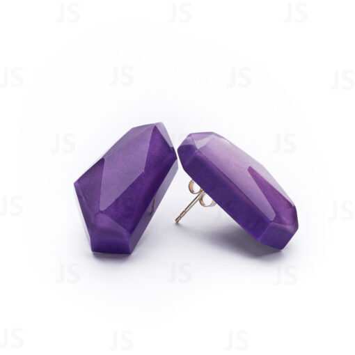 Earrings Purple (30mm)