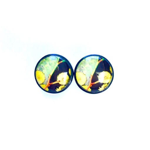 Earrings Studs Australian Flowers (18mm) - Image 2