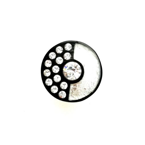 Ring Brilliant Silver Black (M) - Image 6