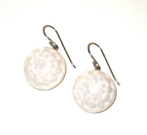 Earrings Lotus White (22 mm) - Image 5