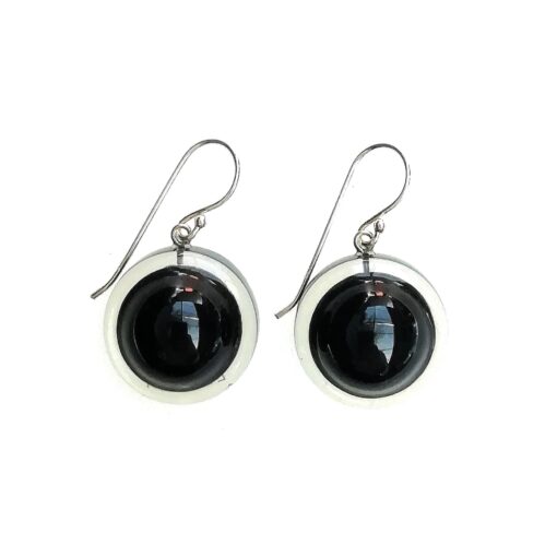 Earrings Black/Clear (13mm)