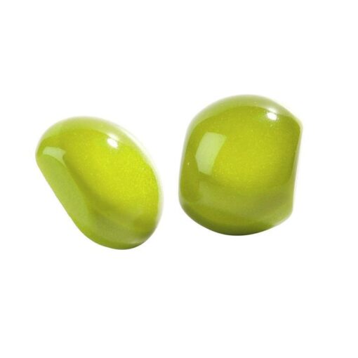 Earrings Green - Stud (20mm Tall)