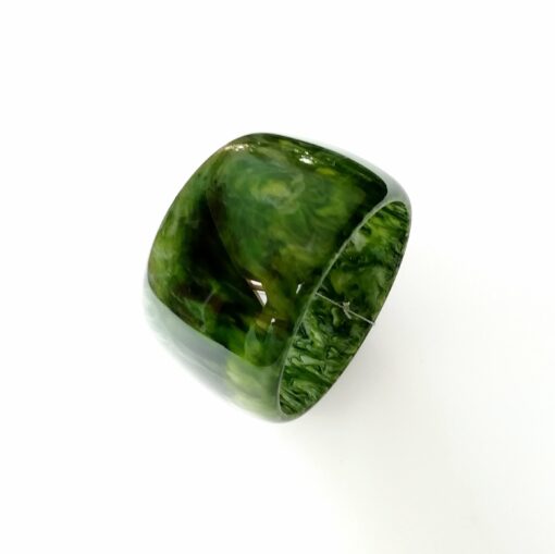 Bracelet Green Marble (45mm Width) - Image 3