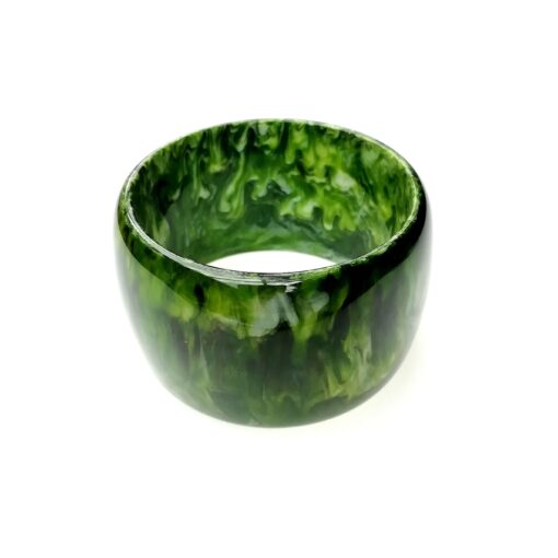 Bracelet Green Marble (45mm Width) - Image 2