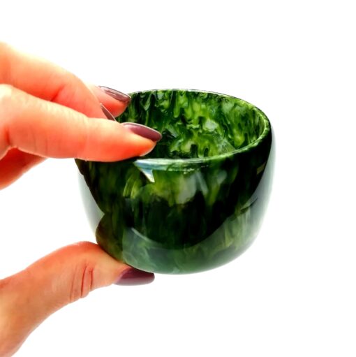 Bracelet Green Marble (45mm Width) - Image 4