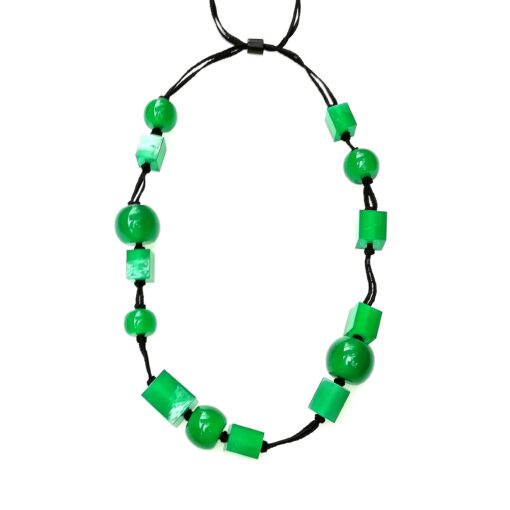 Necklace Vivid Green (Adjustable)