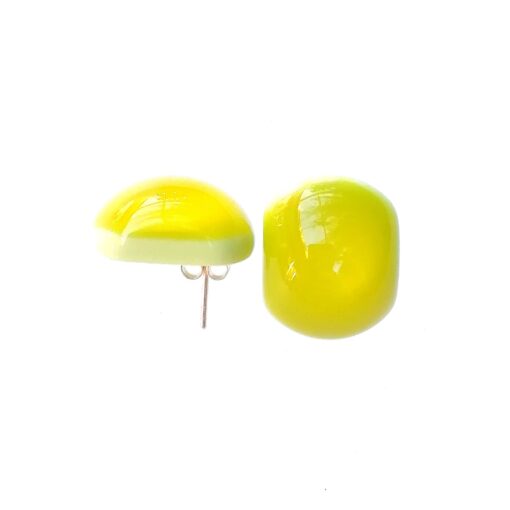 Earrings Green - Stud (20mm Tall) - Image 3