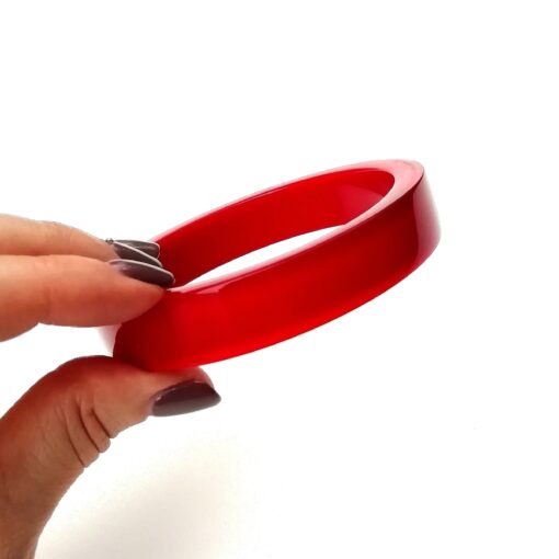 Bracelet Red Flat (Width 15mm ) - Image 2