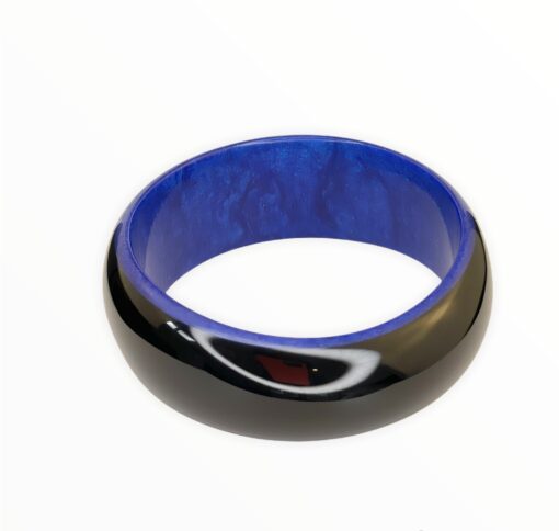 Bracelet Black and Blue (Size M) 25 mm