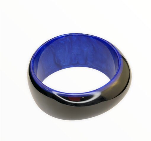 Bracelet Black and Blue (Size M) 40 mm