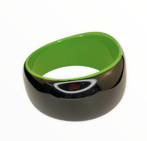 Bracelet Black and Green (Size M) 40 mm