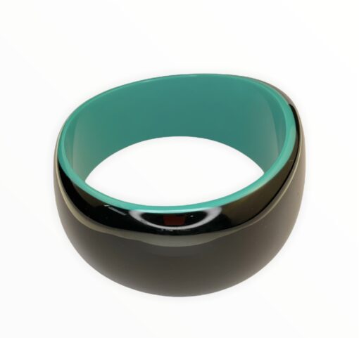 Bracelet Black and Turquoise (Size M) 40 mm
