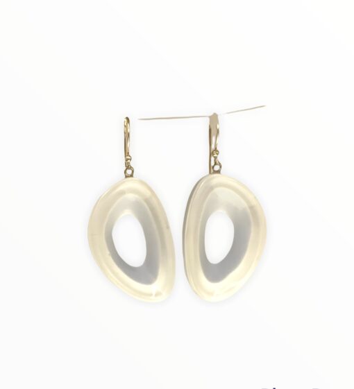 Earrings Foggy Blue
